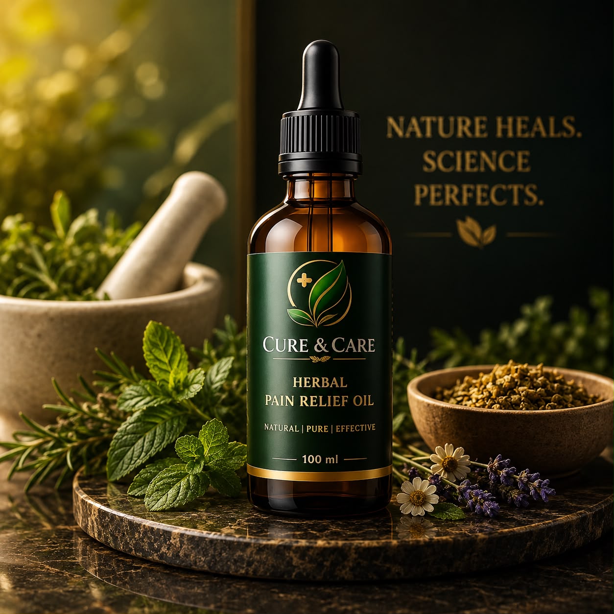 Pain Off – Natural Joint Pain Relief Oil (30ml)
